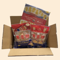＜特別セット＞１０１ｇ黄金糖(オリジナルキャラクターパッケージ)１０袋